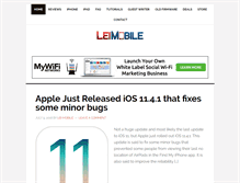 Tablet Screenshot of leimobile.com
